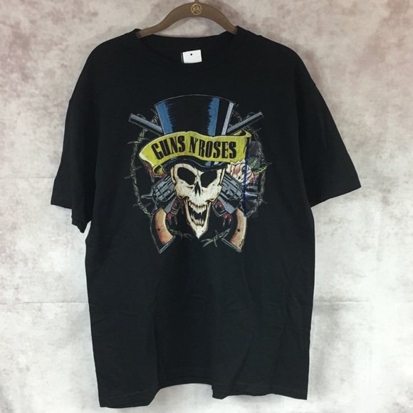 guns n roses skull shirt